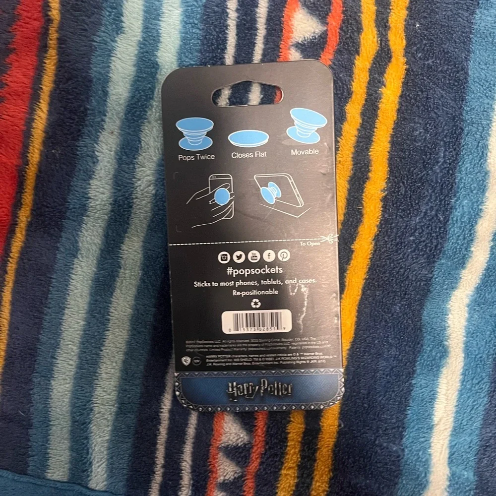 PopSocket Phone Grip & Stand - Green Crest Design
